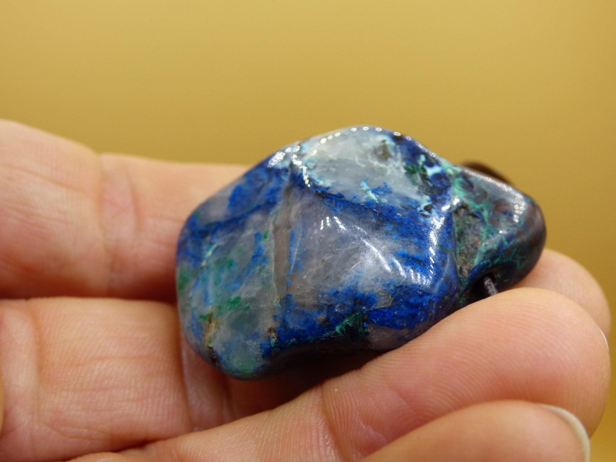 Shattuckit - Chrysocoll Edelstein Kette Heilstein Schutz Energie Geschenk Mann Frau Glück GOA Boho Tibet Ethno Natur Rarität Er Sie Vater - Art of Nature Berlin