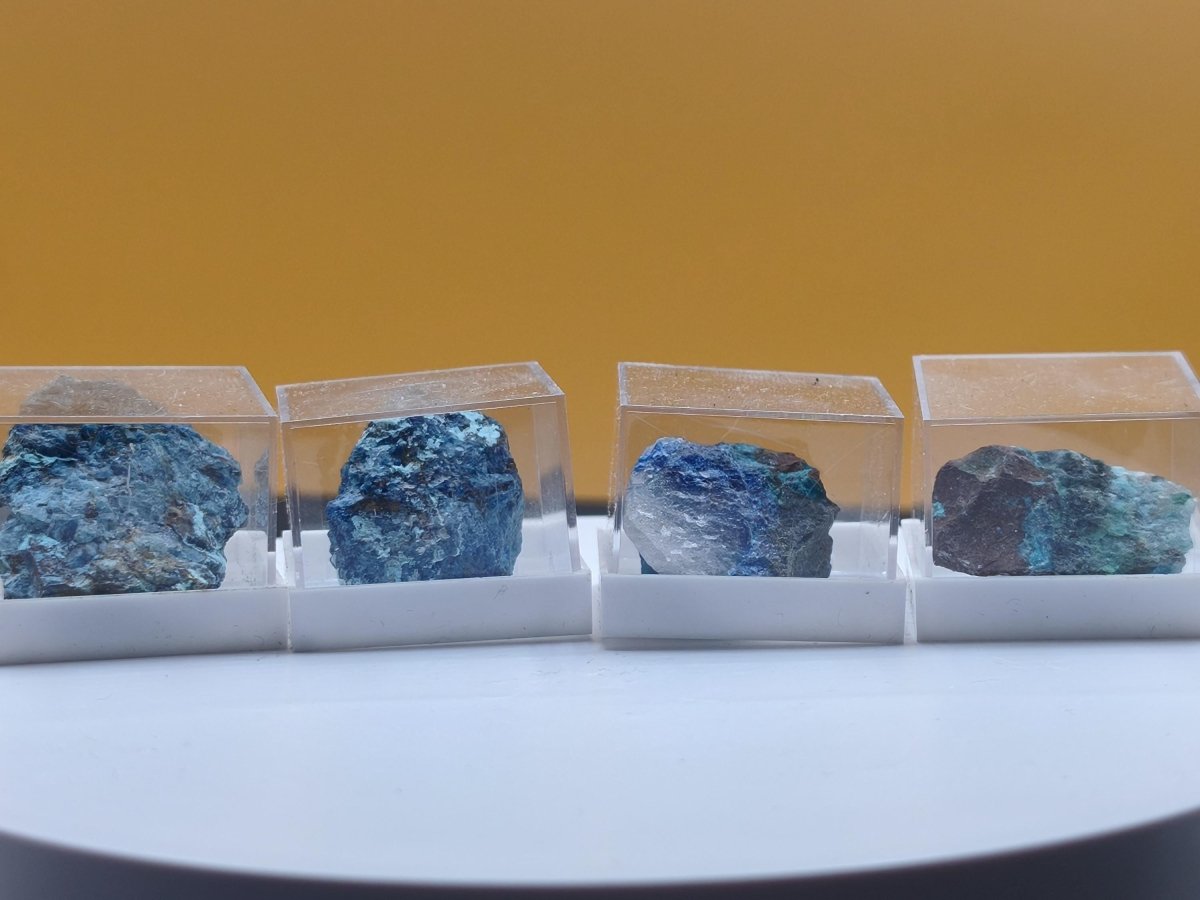 Shattuckit / Dioptas / Chrysokoll – Kaokoveld, Namibia – Stufen zur Wahl Sammler roh Mineralien Kristalle Stufe Geschenk - Art of Nature Berlin