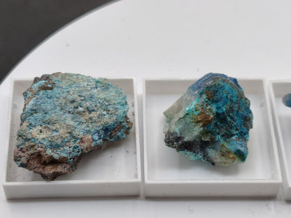 Shattuckit / Dioptas / Chrysokoll – Kaokoveld, Namibia – Stufen zur Wahl Sammler roh Mineralien Kristalle Stufe Geschenk - Art of Nature Berlin