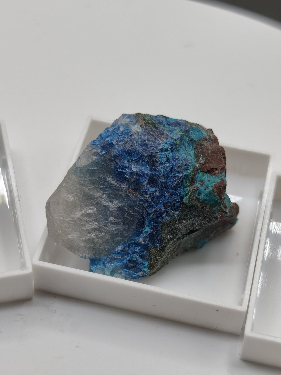 Shattuckit / Dioptas / Chrysokoll – Kaokoveld, Namibia – Stufen zur Wahl Sammler roh Mineralien Kristalle Stufe Geschenk - Art of Nature Berlin