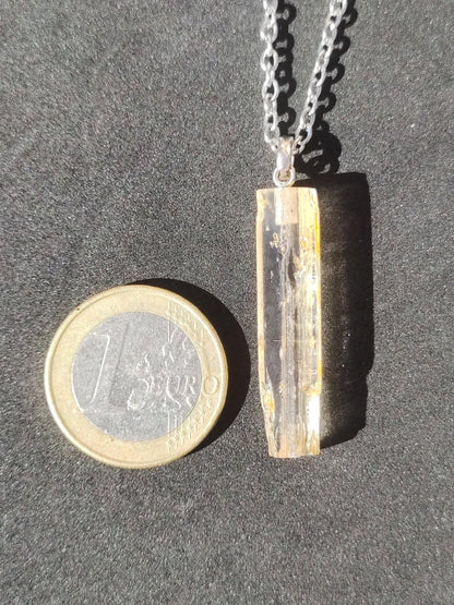 Skapolith AAA *Rarität* (gelber Wernerit)~ 925 Sterling Silber ~ Edelstein Kette ~HIPPIE ~GOA ~Boho ~Ethno ~Nature ~Heilstein - Art of Nature Berlin