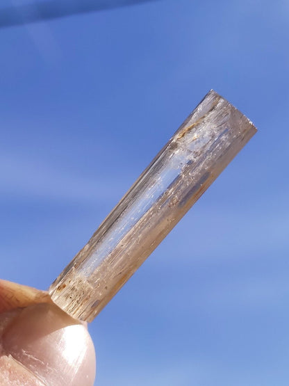 Skapolith AAA *Rarität* (gelber Wernerit)~ 925 Sterling Silber ~ Edelstein Kette ~HIPPIE ~GOA ~Boho ~Ethno ~Nature ~Heilstein - Art of Nature Berlin