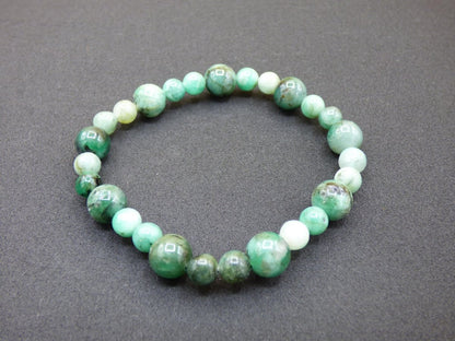 Smaragd Emerald AAA Edelstein Armband Rarität echt edel hochwertig Damen Schmuck Geschenk Frau Mann Unisex grün natur Boho Hippie Schmuck - Art of Nature Berlin