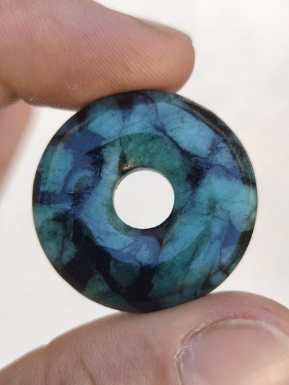 Smaragd / Emerald Edelstein Kette grün natürlich Rarität Heilstein Energie Kristall Anhänger Mann Frau Kind Geschenk Er Sie Valentinstag - Art of Nature Berlin