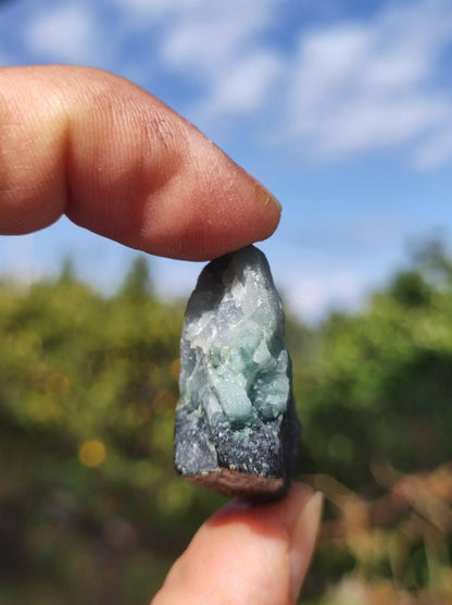 Smaragd / Emerald roh Sammler Stufe Rarität Edelstein Deko Kristall Heilstein Mineral Kollektion Energie Natur Meditation Brasilien Selten - Art of Nature Berlin