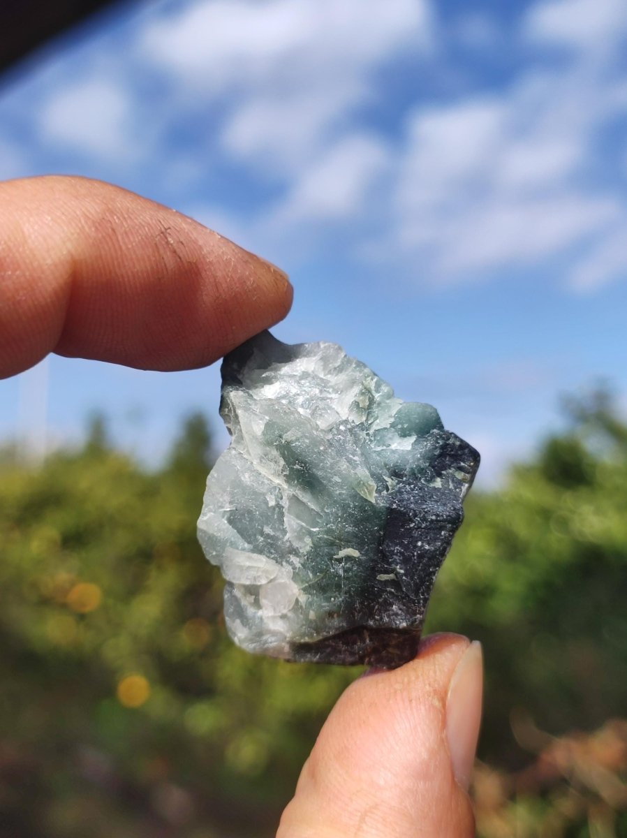 Smaragd / Emerald roh Sammler Stufe Rarität Edelstein Deko Kristall Heilstein Mineral Kollektion Energie Natur Meditation Brasilien Selten - Art of Nature Berlin