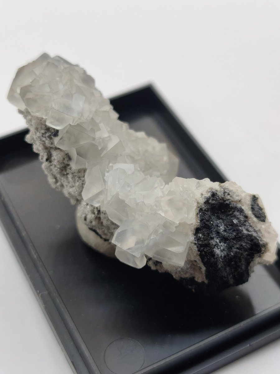 Smithsonit mit Willemit Tsumeb Namibia Historische Mineralstufe vor 1972 Ex Ilse Baer Sammlung Seltenes Sammler Mineral Kristall Stufe - Art of Nature Berlin