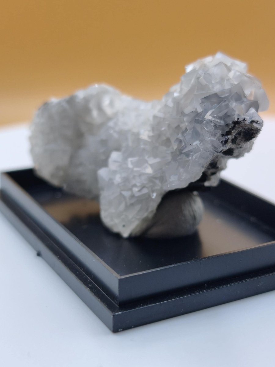 Smithsonit mit Willemit Tsumeb Namibia Historische Mineralstufe vor 1972 Ex Ilse Baer Sammlung Seltenes Sammler Mineral Kristall Stufe - Art of Nature Berlin