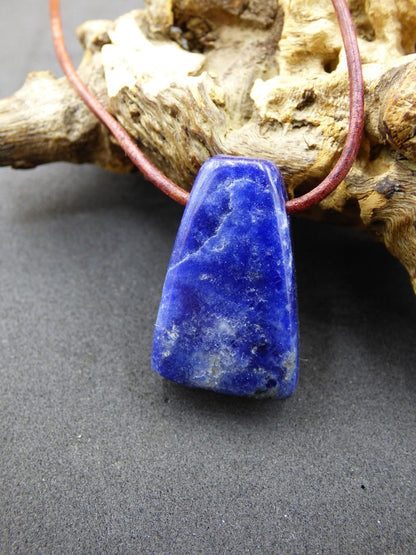 Sodalith ~ Edelstein Kette ~selten ~HIPPIE ~GOA ~Boho ~Ethno ~Nature ~Heilstein - Art of Nature Berlin