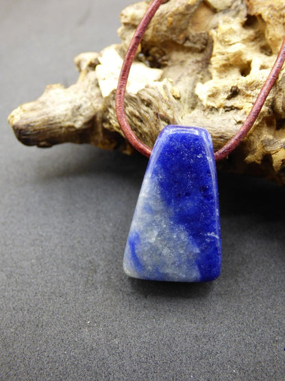 Sodalith ~ Edelstein Kette ~selten ~HIPPIE ~GOA ~Boho ~Ethno ~Nature ~Heilstein - Art of Nature Berlin