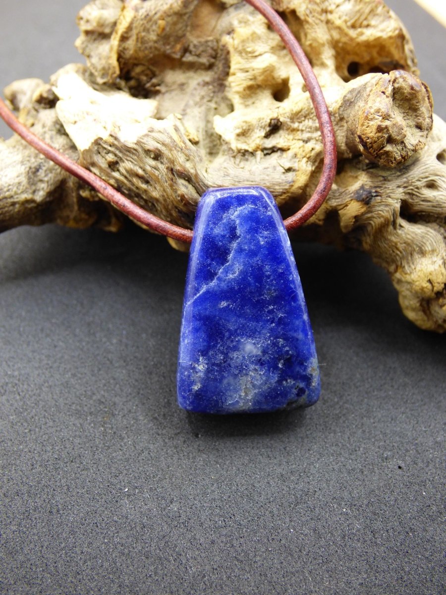 Sodalith ~ Edelstein Kette ~selten ~HIPPIE ~GOA ~Boho ~Ethno ~Nature ~Heilstein - Art of Nature Berlin