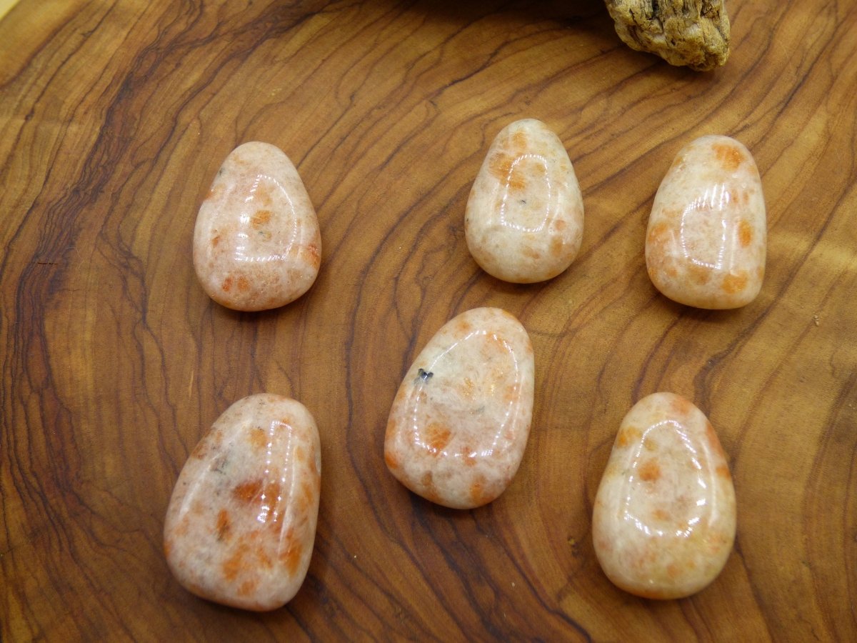 Sonnenstein Sunstone Edelstein Kette ~ Hippie ~ Goa ~ Boho ~ Ethno ~ Nature ~ Heilstein ~Healing Stone - Art of Nature Berlin