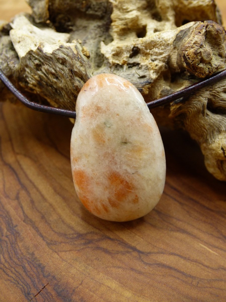 Sonnenstein Sunstone Edelstein Kette ~ Hippie ~ Goa ~ Boho ~ Ethno ~ Nature ~ Heilstein ~Healing Stone - Art of Nature Berlin