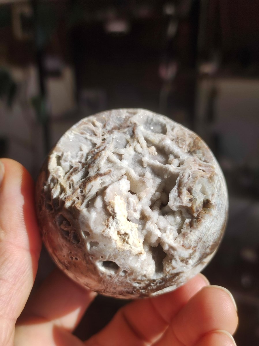 Sphalerite Druzy Geode - Edelstein Kugel Deko Sphere Massage Kristall Sammler Meditation Heilstein Frau Mann Geschenk Er Sie Haus Energie - Art of Nature Berlin