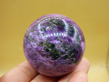 Stichtite AAA - Edelstein Kugel Natur Heilstein Deko Sphere Kristall Geschenk Er Sie Haus Einweihung Wohnung Energie Kraft Meditation - Art of Nature Berlin