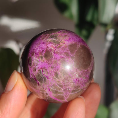 Stichtite AAA - Edelstein Kugel Natur Heilstein Deko Sphere Kristall Geschenk Er Sie Haus Einweihung Wohnung Energie Kraft Meditation - Art of Nature Berlin