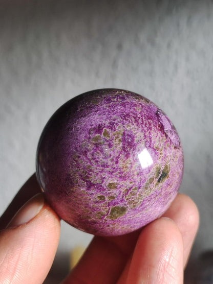 Stichtite AAA - Edelstein Kugel Natur Heilstein Deko Sphere Kristall Geschenk Er Sie Haus Einweihung Wohnung Energie Kraft Meditation - Art of Nature Berlin