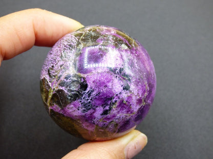 Stichtite AAA - Edelstein Kugel Natur Heilstein Deko Sphere Kristall Geschenk Er Sie Haus Einweihung Wohnung Energie Kraft Meditation - Art of Nature Berlin