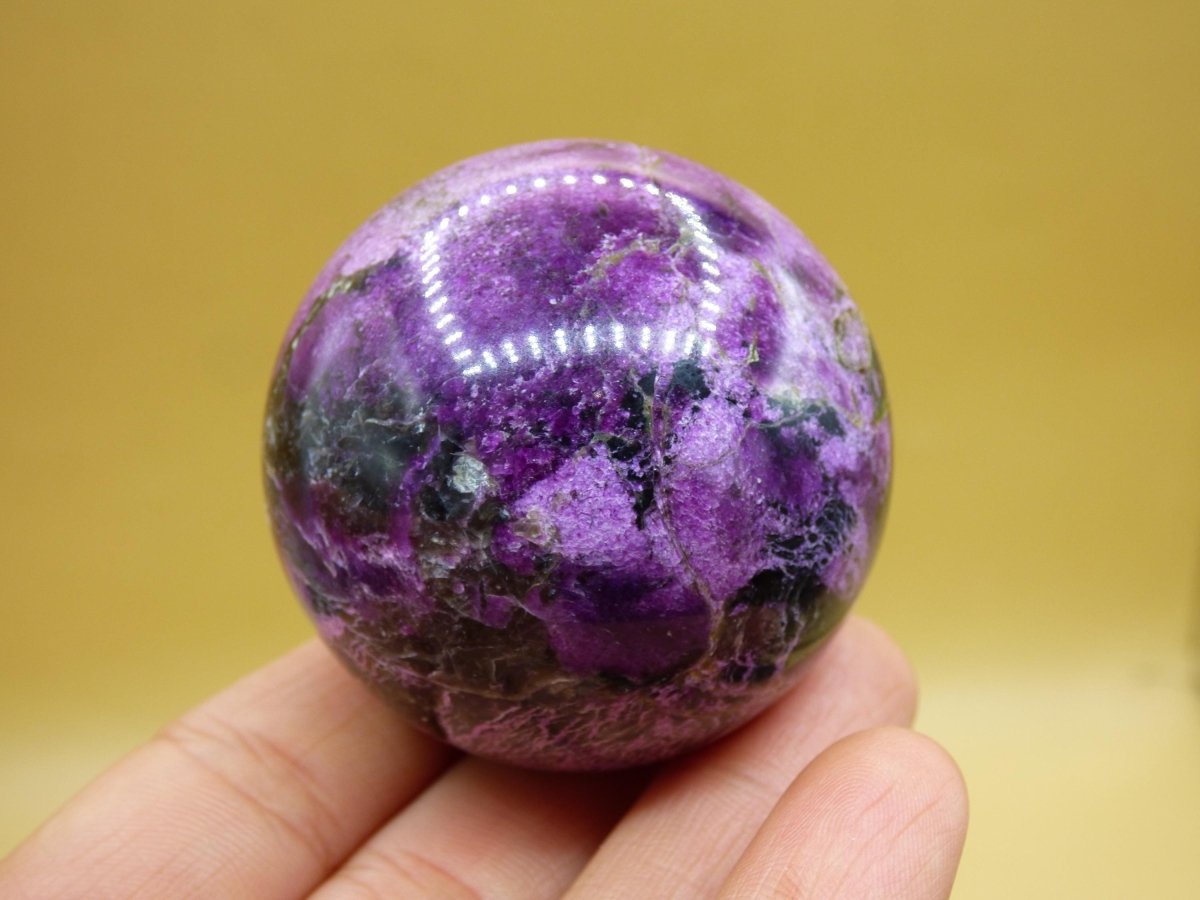 Stichtite AAA - Edelstein Kugel Natur Heilstein Deko Sphere Kristall Geschenk Er Sie Haus Einweihung Wohnung Energie Kraft Meditation - Art of Nature Berlin