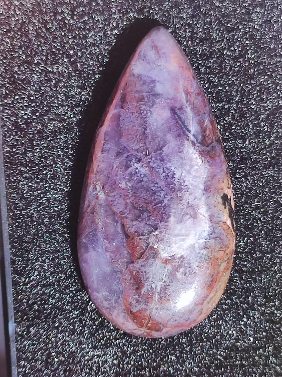 Sugilith A - 100% Natürlich Sugilite Cabochon Sammler Mineral lila hochwertig edel Geldanlage Investition Heilstein Rarität Unikat Therapie - Art of Nature Berlin