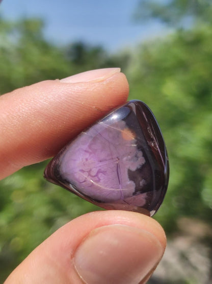 Sugilith & Bustamit - Sammler Deko Heilstein lila Handschmeichler Rarität Meditation Energie Edelstein Kristall Wert Natürlich Unikat - Art of Nature Berlin