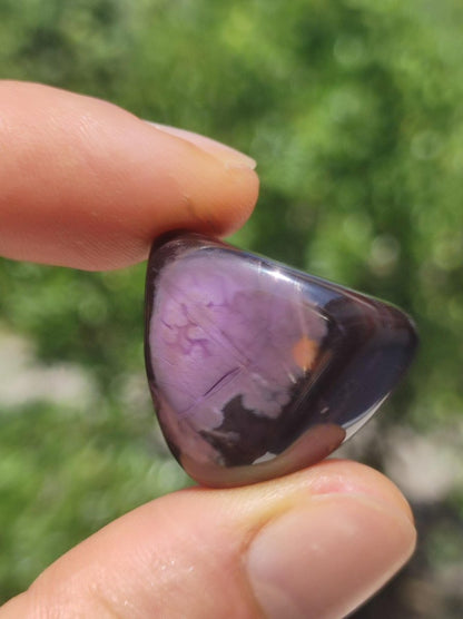 Sugilith & Bustamit - Sammler Deko Heilstein lila Handschmeichler Rarität Meditation Energie Edelstein Kristall Wert Natürlich Unikat - Art of Nature Berlin