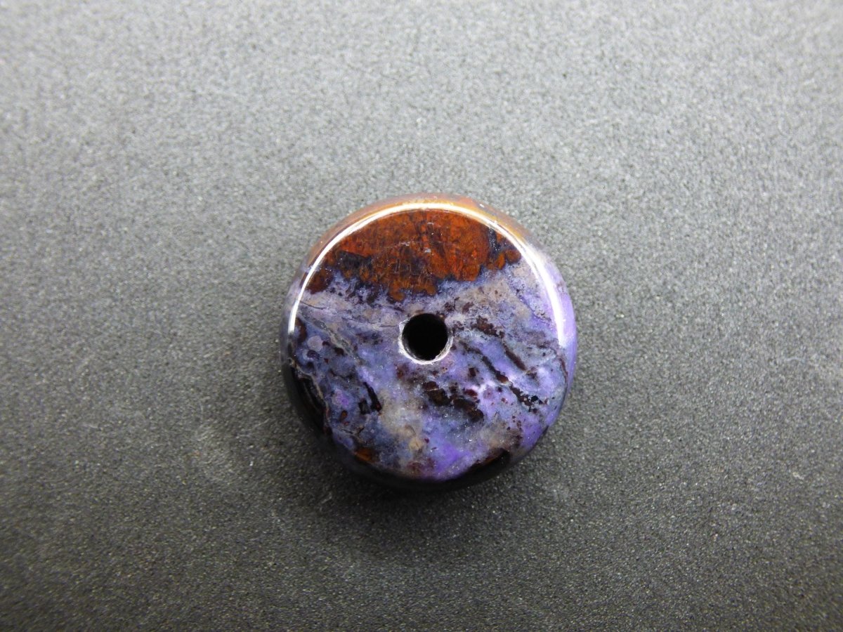 Sugilith Bustamit Schutz Donut Edelstein Kristall Heilstein Rarität Selten Sammler lila blau Anhänger Geschenk Frau Er Sie Halschakra - Art of Nature Berlin