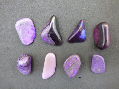 Sugilith ~ Dekostein Heilstein Meditation Energie Edelstein Trommelstein Kristall Mineral Energie Lila pink Investition Wertanlage Natürlich - Art of Nature Berlin