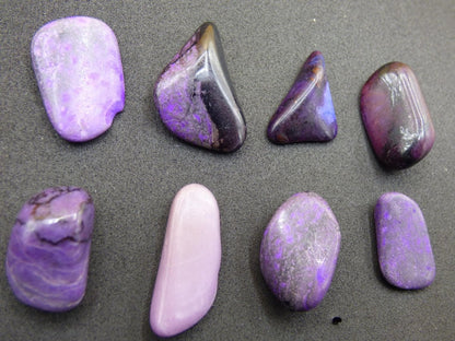 Sugilith ~ Dekostein Heilstein Meditation Energie Edelstein Trommelstein Kristall Mineral Energie Lila pink Investition Wertanlage Natürlich - Art of Nature Berlin