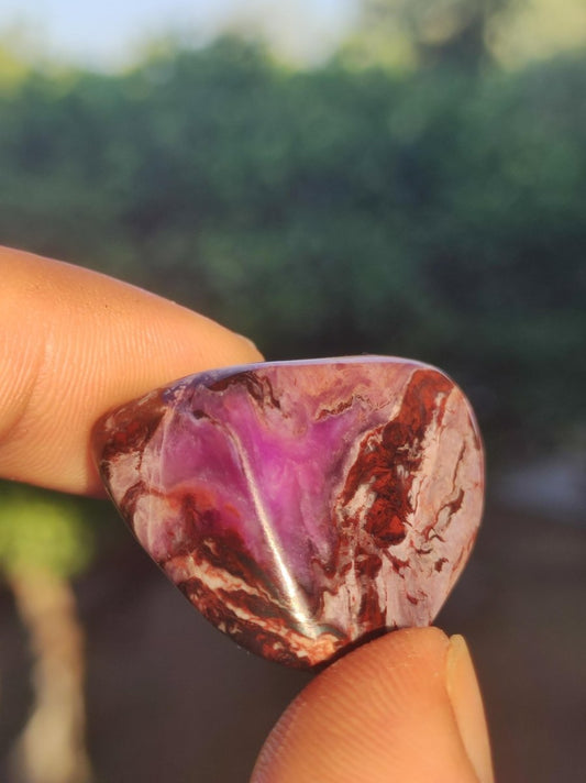 Sugilith "Gel" + Bustamit - Sammler Deko Heilstein lila Handschmeichler Rarität Meditation Energie Edelstein Kristall Wert Natürlich Unikat - Art of Nature Berlin