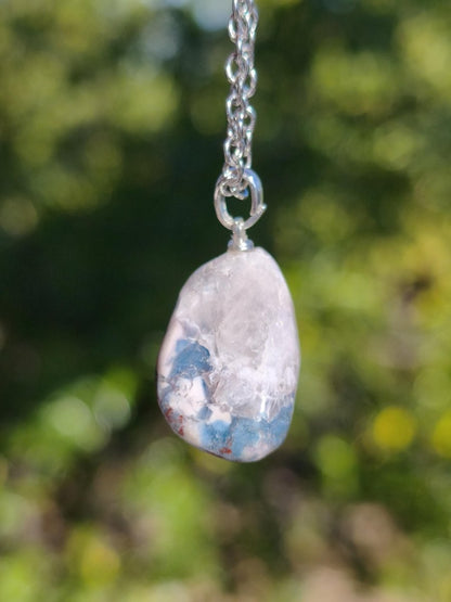 Sugilith Richterit Kette inkl. 925 Silberöse lila Edelstein Unikat Ethno Natur Heilstein Rarität Selten Flash Wow Sammler Investition Edel - Art of Nature Berlin