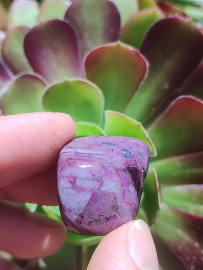 Sugilith - Sammler Deko Heilstein lila Handschmeichler Rarität Meditation Energie Edelstein Kristall Investition Wertanlage Natürlich Unikat - Art of Nature Berlin