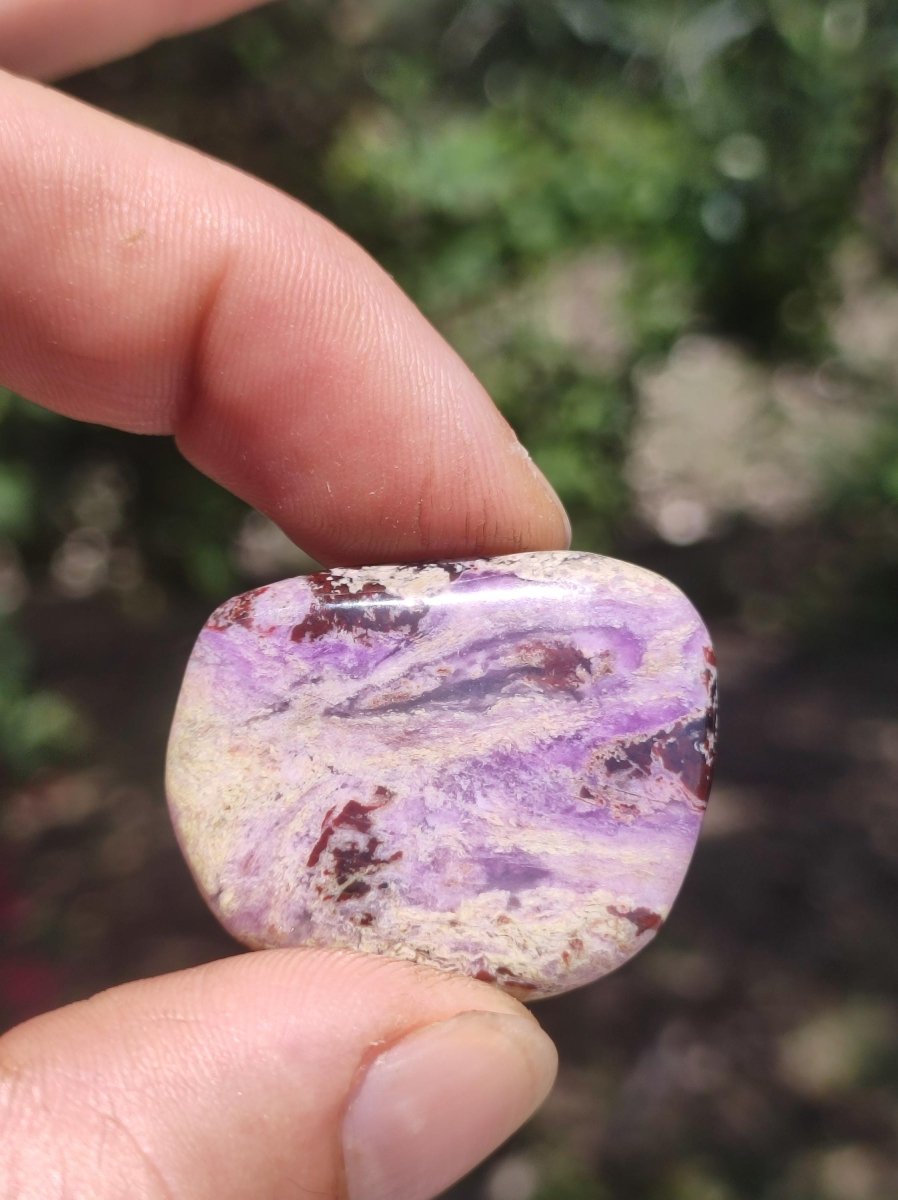 Sugilith - Sammler Deko Heilstein lila Handschmeichler Rarität Meditation Energie Edelstein Kristall Investition Wertanlage Natürlich Unikat - Art of Nature Berlin