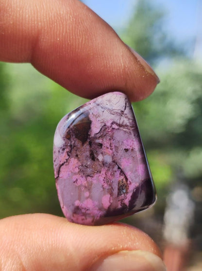 Sugilith - Sammler Deko Heilstein lila Handschmeichler Rarität Meditation Energie Edelstein Kristall Investition Wertanlage Natürlich Unikat - Art of Nature Berlin