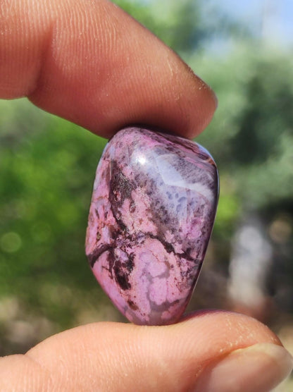 Sugilith - Sammler Deko Heilstein lila Handschmeichler Rarität Meditation Energie Edelstein Kristall Investition Wertanlage Natürlich Unikat - Art of Nature Berlin