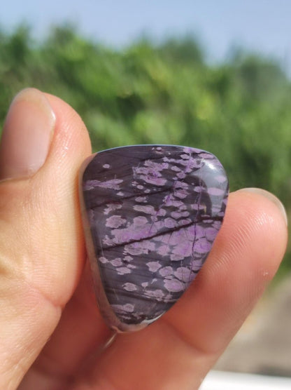 Sugilith - Sammler Deko Heilstein lila Handschmeichler Rarität Meditation Energie Edelstein Kristall Investition Wertanlage Natürlich Unikat - Art of Nature Berlin