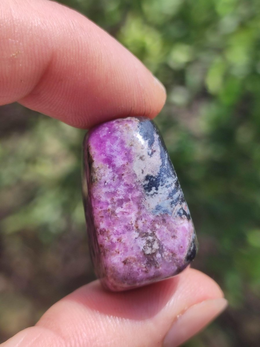 Sugilith - Sammler Deko Heilstein lila Handschmeichler Rarität Meditation Energie Edelstein Kristall Investition Wertanlage Natürlich Unikat - Art of Nature Berlin