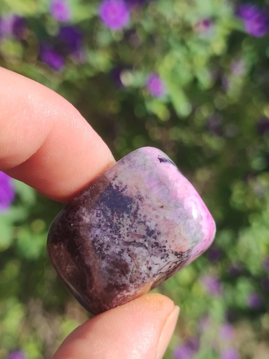 Sugilith - Sammler Deko Heilstein lila Handschmeichler Rarität Meditation Energie Edelstein Kristall Investition Wertanlage Natürlich Unikat - Art of Nature Berlin