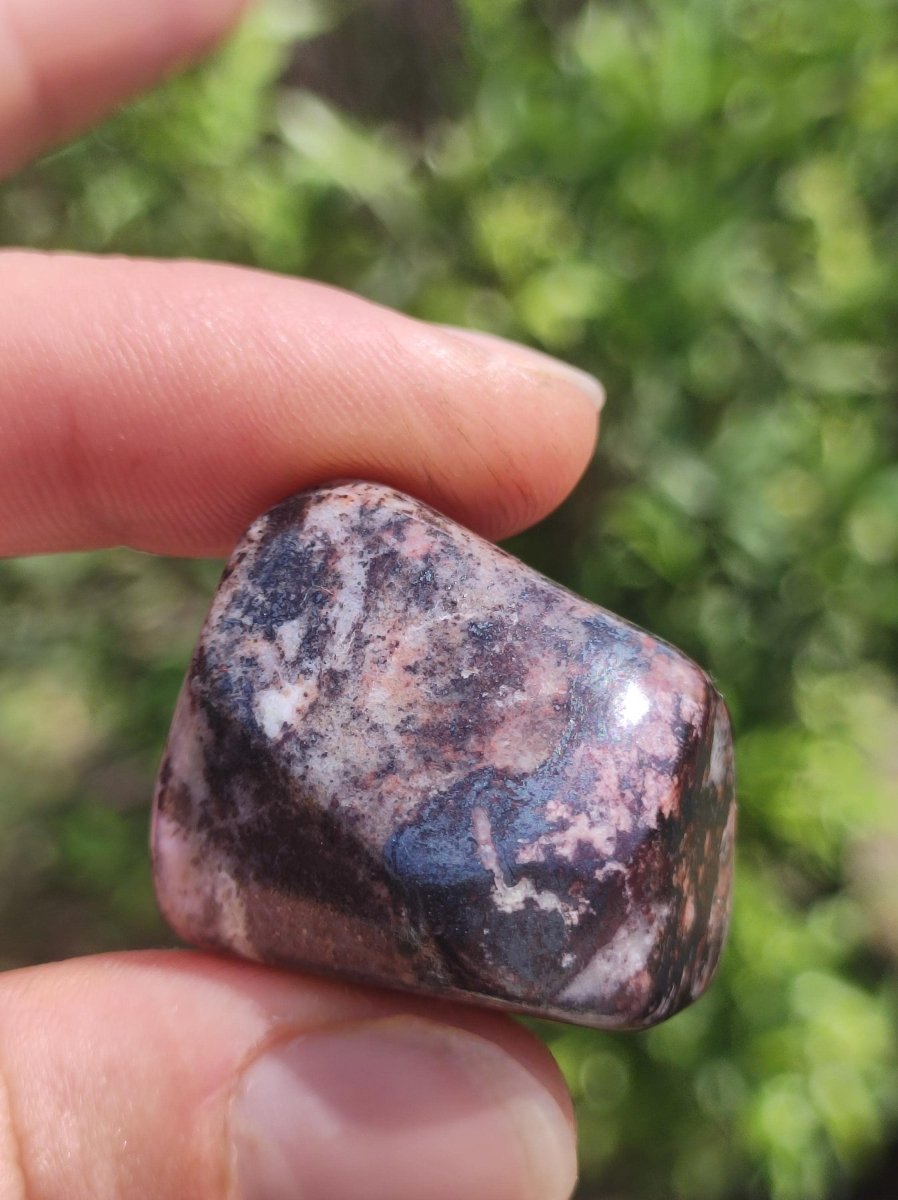 Sugilith - Sammler Deko Heilstein lila Handschmeichler Rarität Meditation Energie Edelstein Kristall Investition Wertanlage Natürlich Unikat - Art of Nature Berlin