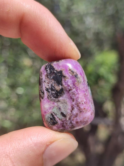 Sugilith - Sammler Deko Heilstein lila Handschmeichler Rarität Meditation Energie Edelstein Kristall Investition Wertanlage Natürlich Unikat - Art of Nature Berlin