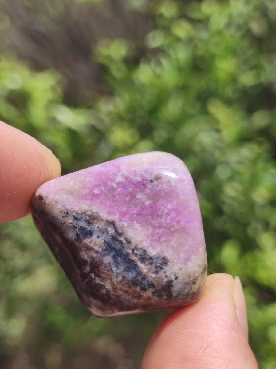 Sugilith - Sammler Deko Heilstein lila Handschmeichler Rarität Meditation Energie Edelstein Kristall Investition Wertanlage Natürlich Unikat - Art of Nature Berlin