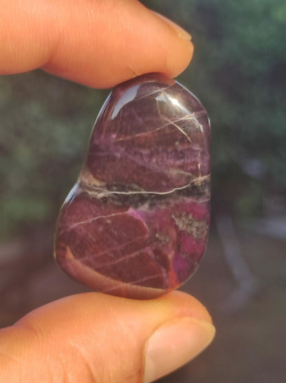 Sugilith - Sammler Deko Heilstein lila Handschmeichler Rarität Meditation Energie Edelstein Kristall Wert Natürlich Unikat - Art of Nature Berlin