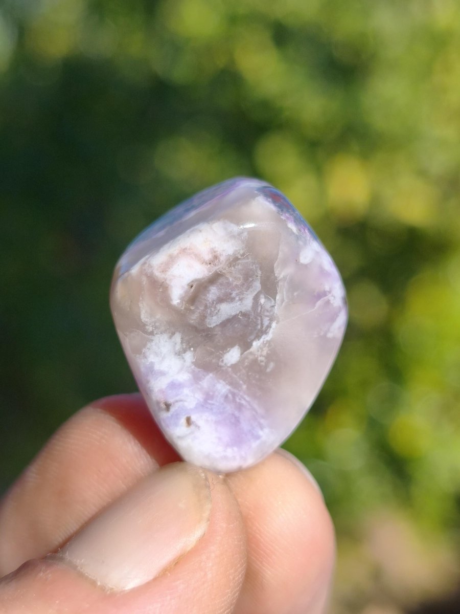 Sugilith / Sugilite Kette inkl. 925 Silberöse lila Edelstein Unikat Ethno Natur Heilstein Rarität Selten Flash Wow Sammler Investition Edel - Art of Nature Berlin