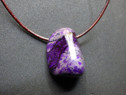 Sugilith / Sugilite *Rarität* ~Edelstein ~Kette ~selten ~HIPPIE ~GOA ~Boho ~Ethno ~Nature ~Heilstein ~Sammler ~Wertanlage - Art of Nature Berlin