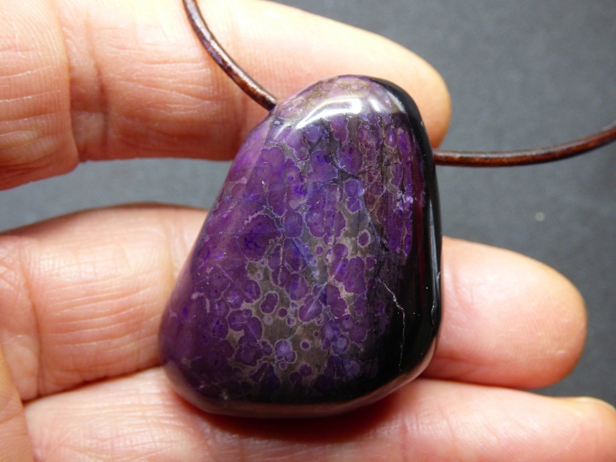 Sugilith / Sugilite *Rarität* ~Edelstein ~Kette ~selten ~HIPPIE ~GOA ~Boho ~Ethno ~Nature ~Heilstein ~Sammler ~Wertanlage - Art of Nature Berlin