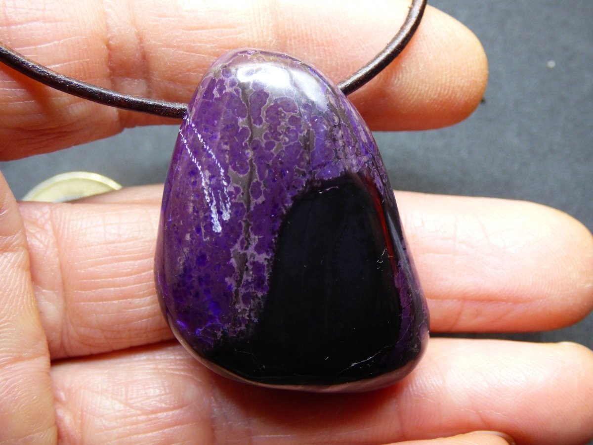 Sugilith / Sugilite *Rarität* ~Edelstein ~Kette ~selten ~HIPPIE ~GOA ~Boho ~Ethno ~Nature ~Heilstein ~Sammler ~Wertanlage - Art of Nature Berlin