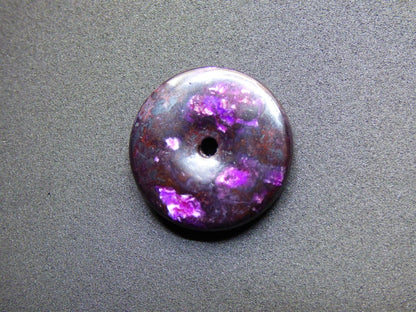 Sugilith Sugilite Schutz Donut ~ Edelstein Kette ~HIPPIE ~GOA ~Boho ~Nature ~Heilstein ~Rarität ~Selten ~Flash ~Wow ~Sammler ~Sugilite - Art of Nature Berlin