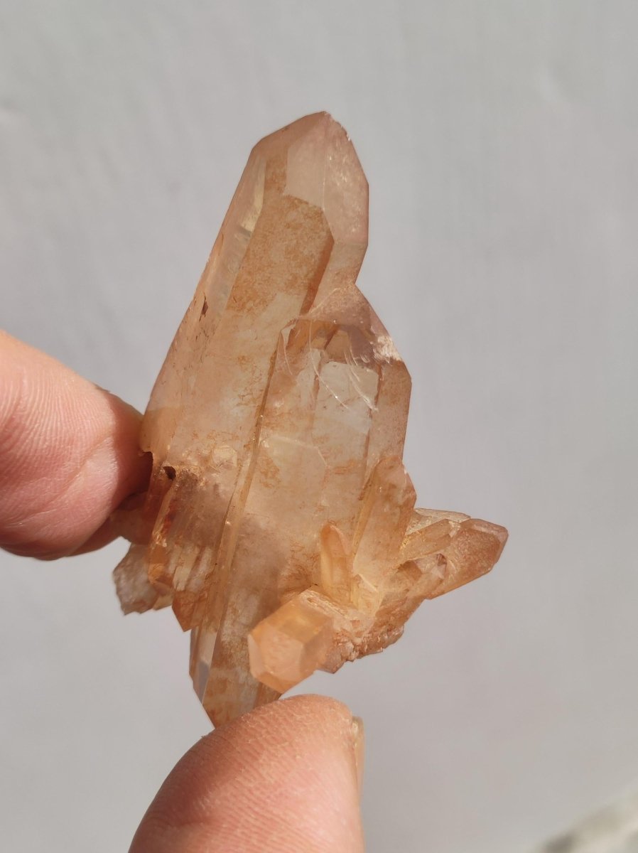 Tangerine Cluster / Stufe Rarität Deko Stein Edelstein Kristall Geschenk Er Sie Freundin Heilstein Meditation Kraft Energie Haus Wohnen - Art of Nature Berlin