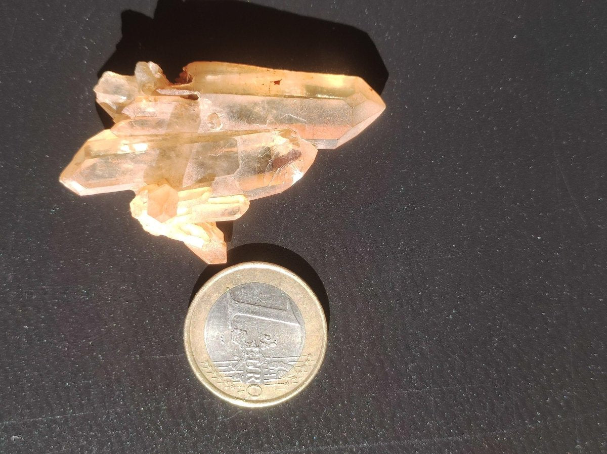 Tangerine Cluster / Stufe Rarität Deko Stein Edelstein Kristall Geschenk Er Sie Freundin Heilstein Meditation Kraft Energie Haus Wohnen - Art of Nature Berlin