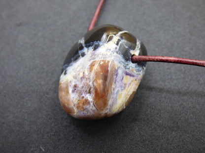 Tiffany Opal (Fluorit Opal) ~ Edelstein Kette ~HIPPIE ~GOA ~Boho ~Tibet ~Ethno ~Nature ~Heilstein - Art of Nature Berlin